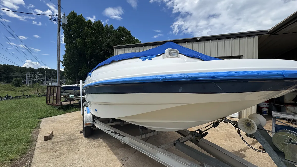 Chaparral restoration in progress: bow and trim masked