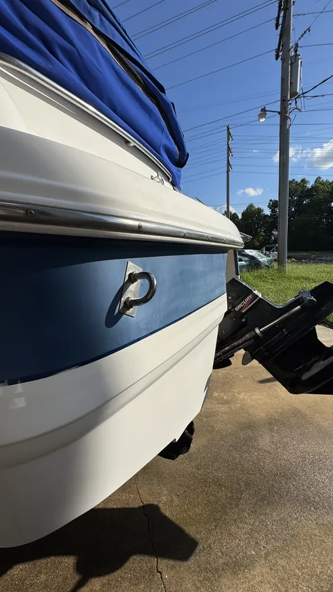 Chaparral: finished stern and swim platform