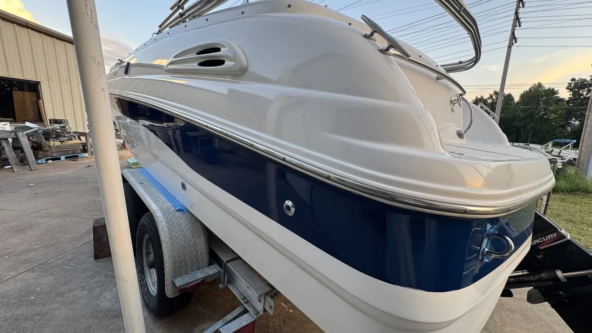Chaparral restoration: finished stern quarter